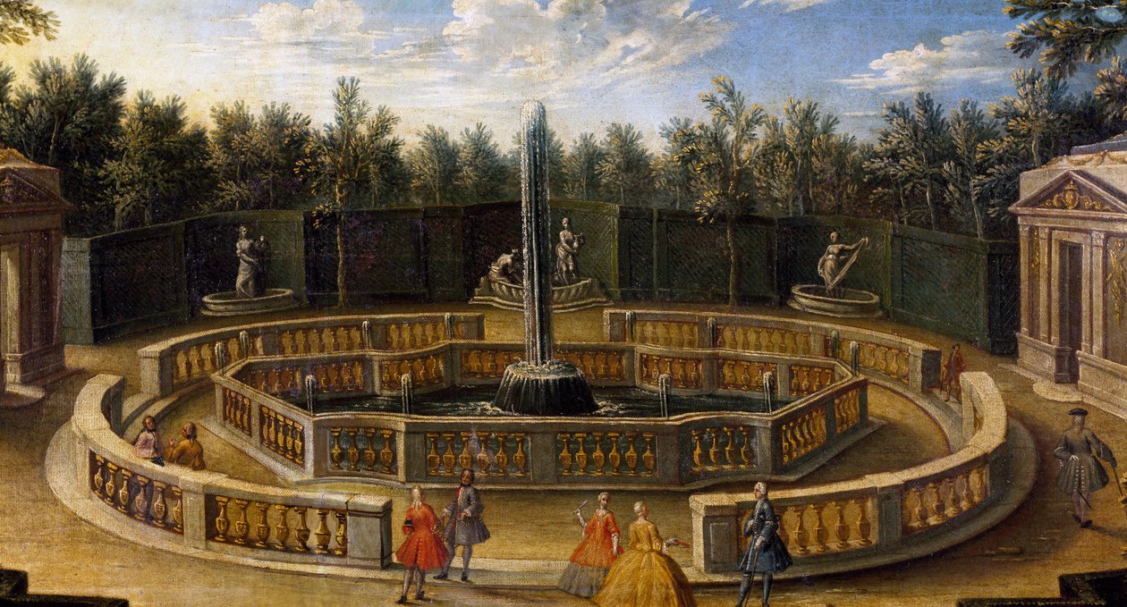 Grove of Domes in Versailles by French School
