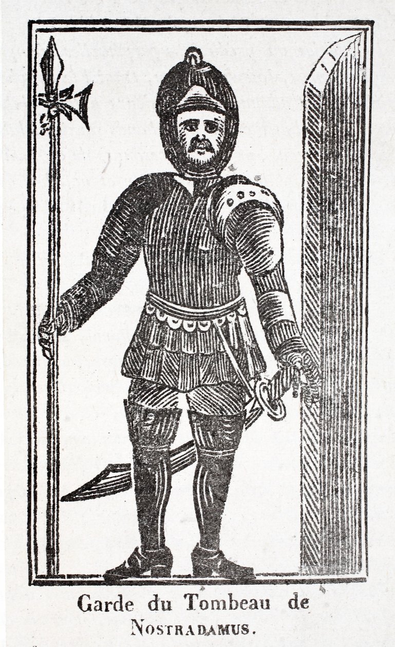 Guard at the Tomb of Nostradamus by French School