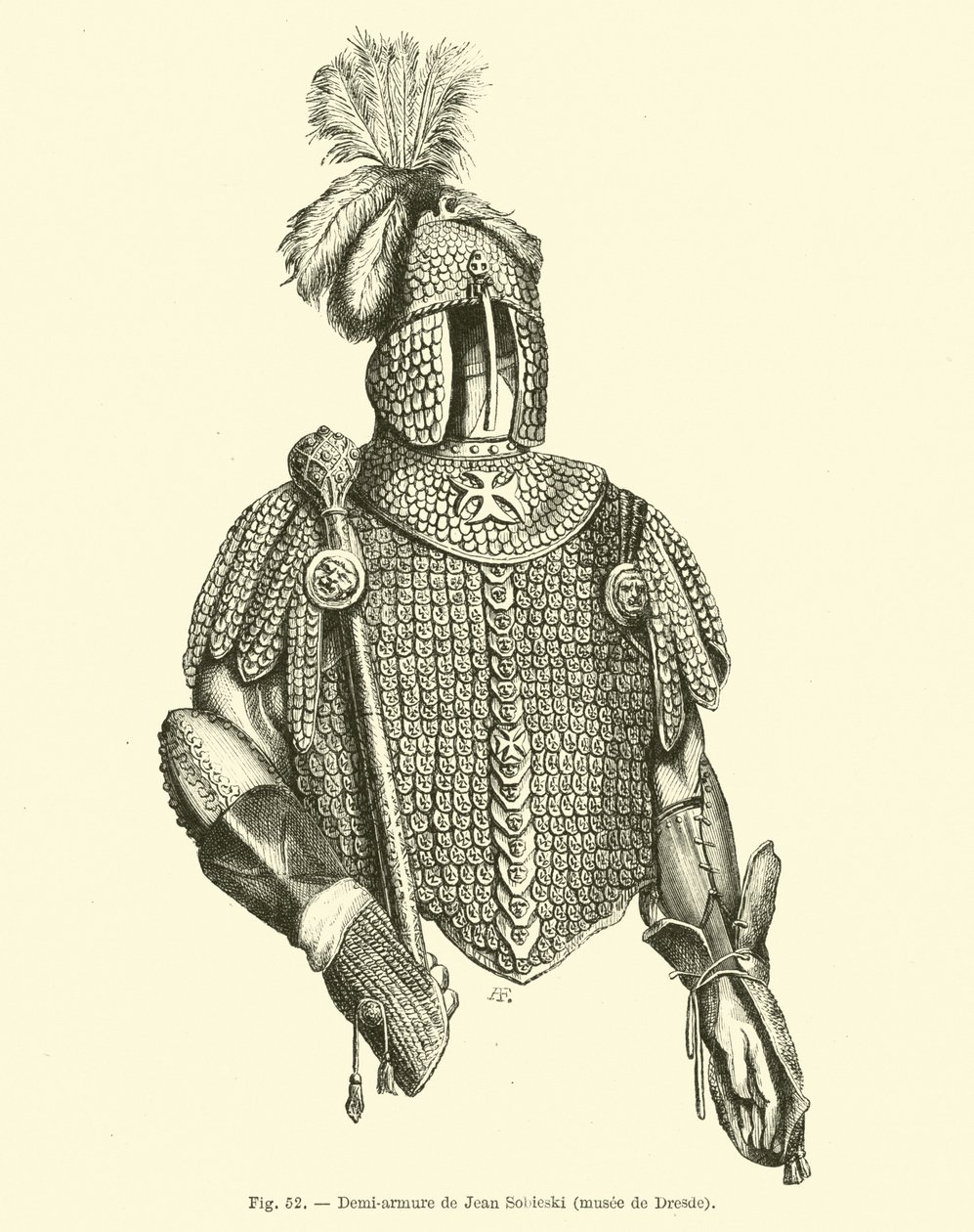 Half-armour of John III Sobieski by French School