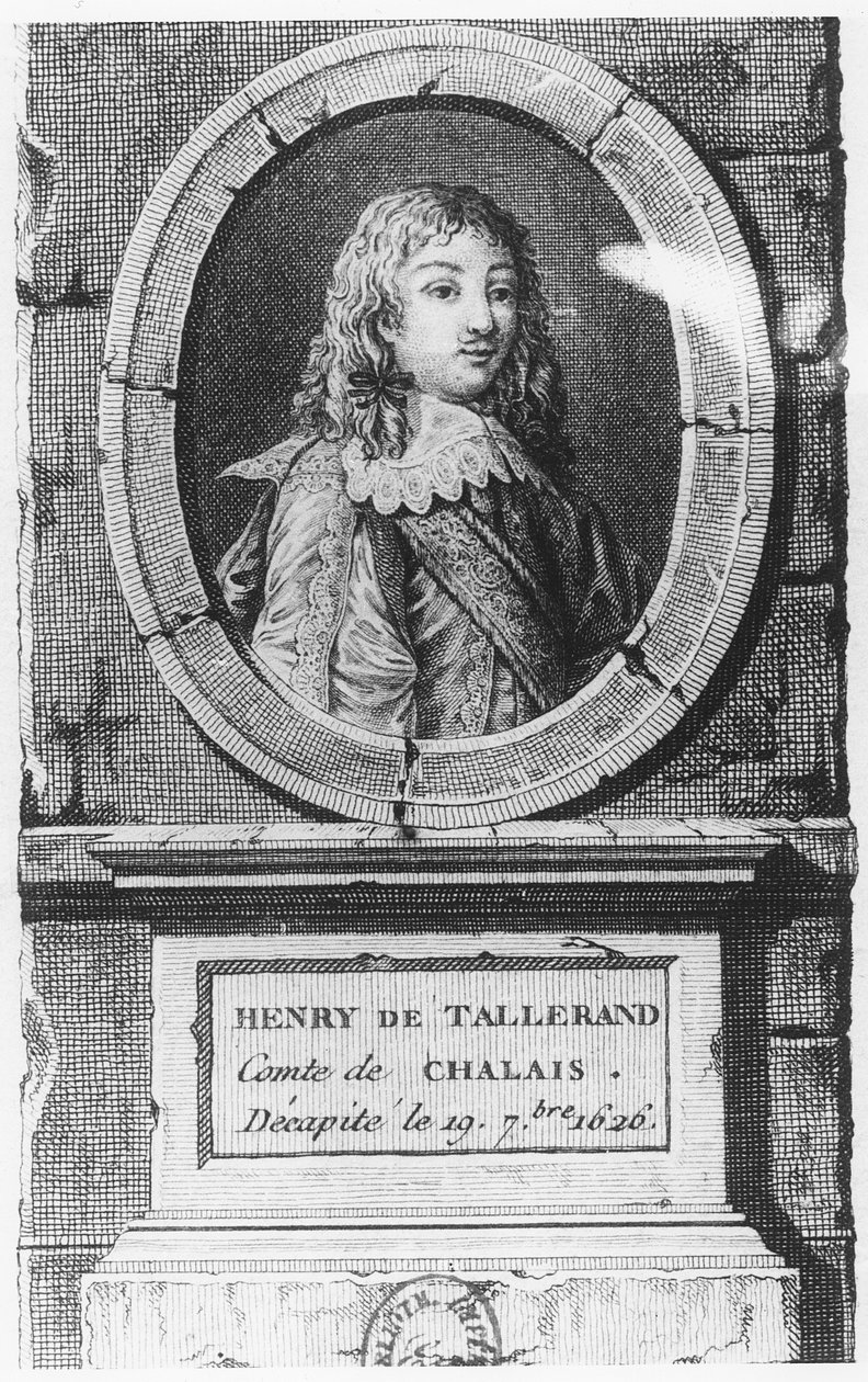 Henri de Talleyrand, Count of Chalais by French School
