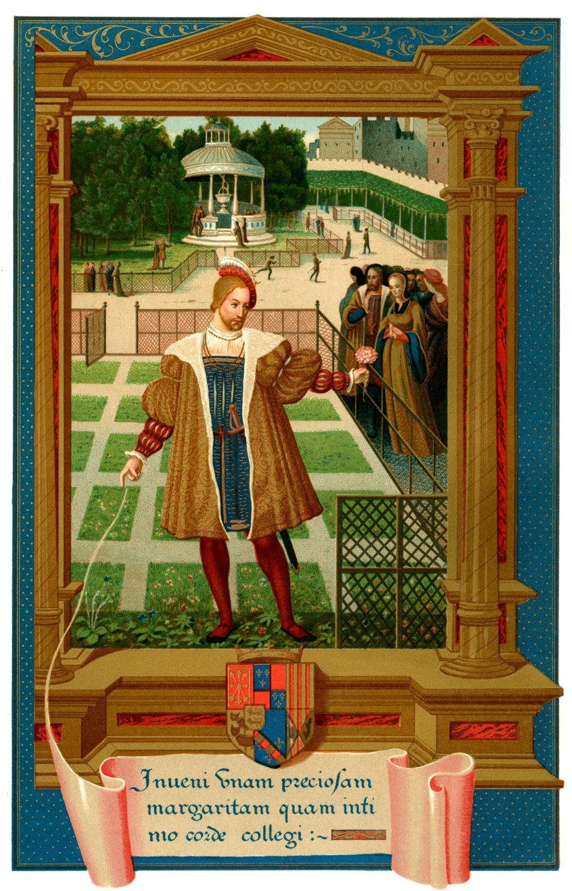 Henry II of Navarre by French School