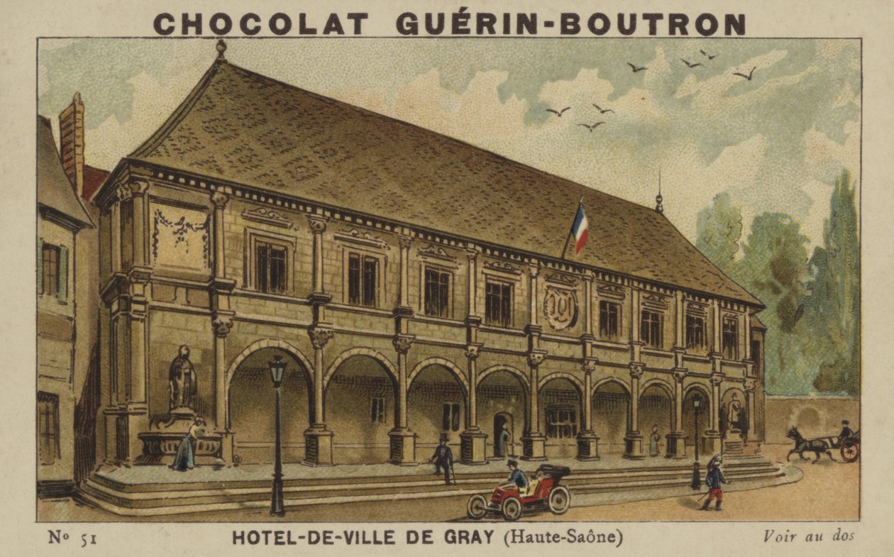 Town Hall of Gray, Haute-Saone by French School