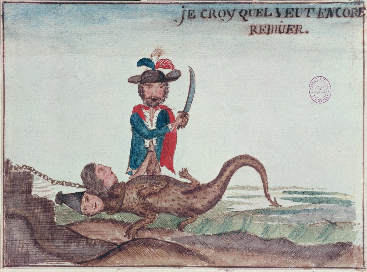 I think it is still moving, 1789 by French School