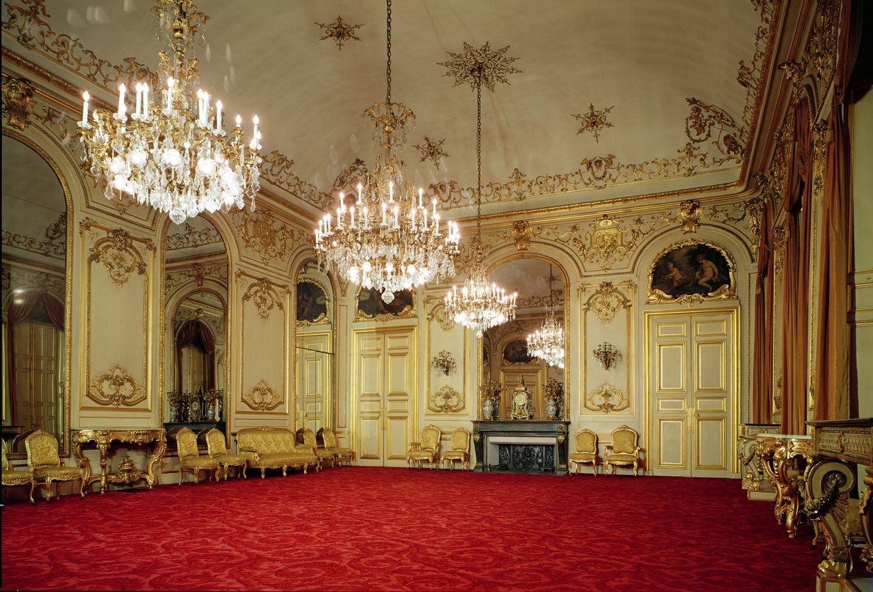 Interior of the Grand Salon by French School