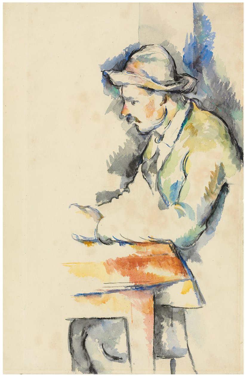 The Card Players, c.1896 by French School