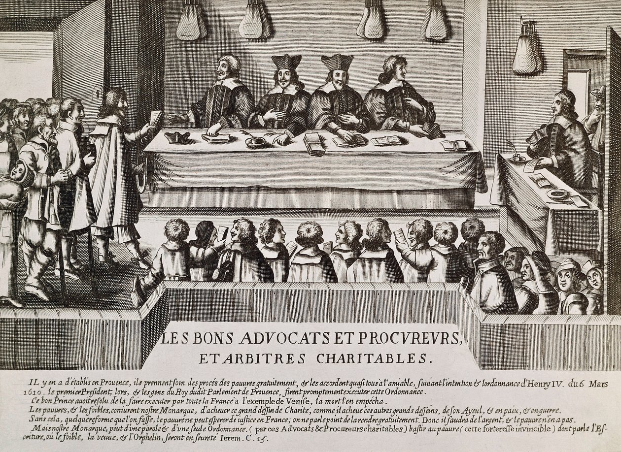 Justice During the Reign of Henry IV by French School