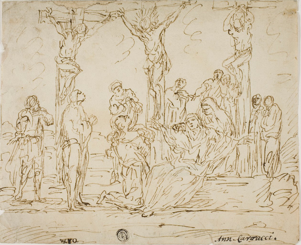 Lamentation by French School