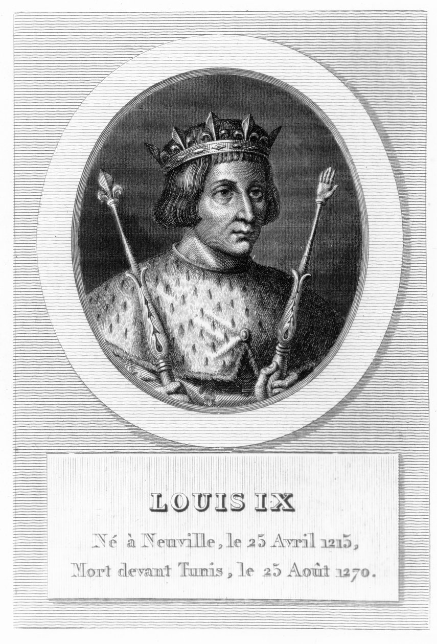 Louis IX (Saint-Louis) by French School