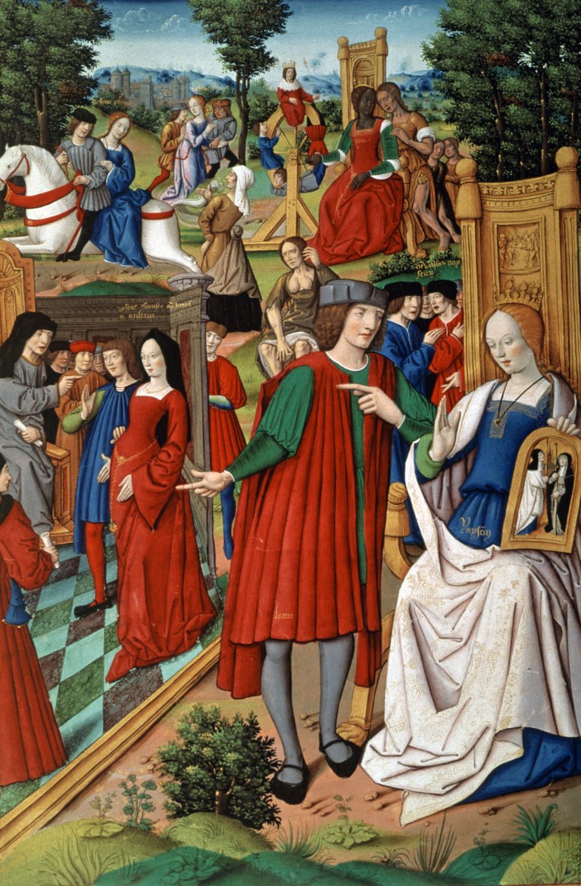 Louis XII and Anne of Brittany by French School