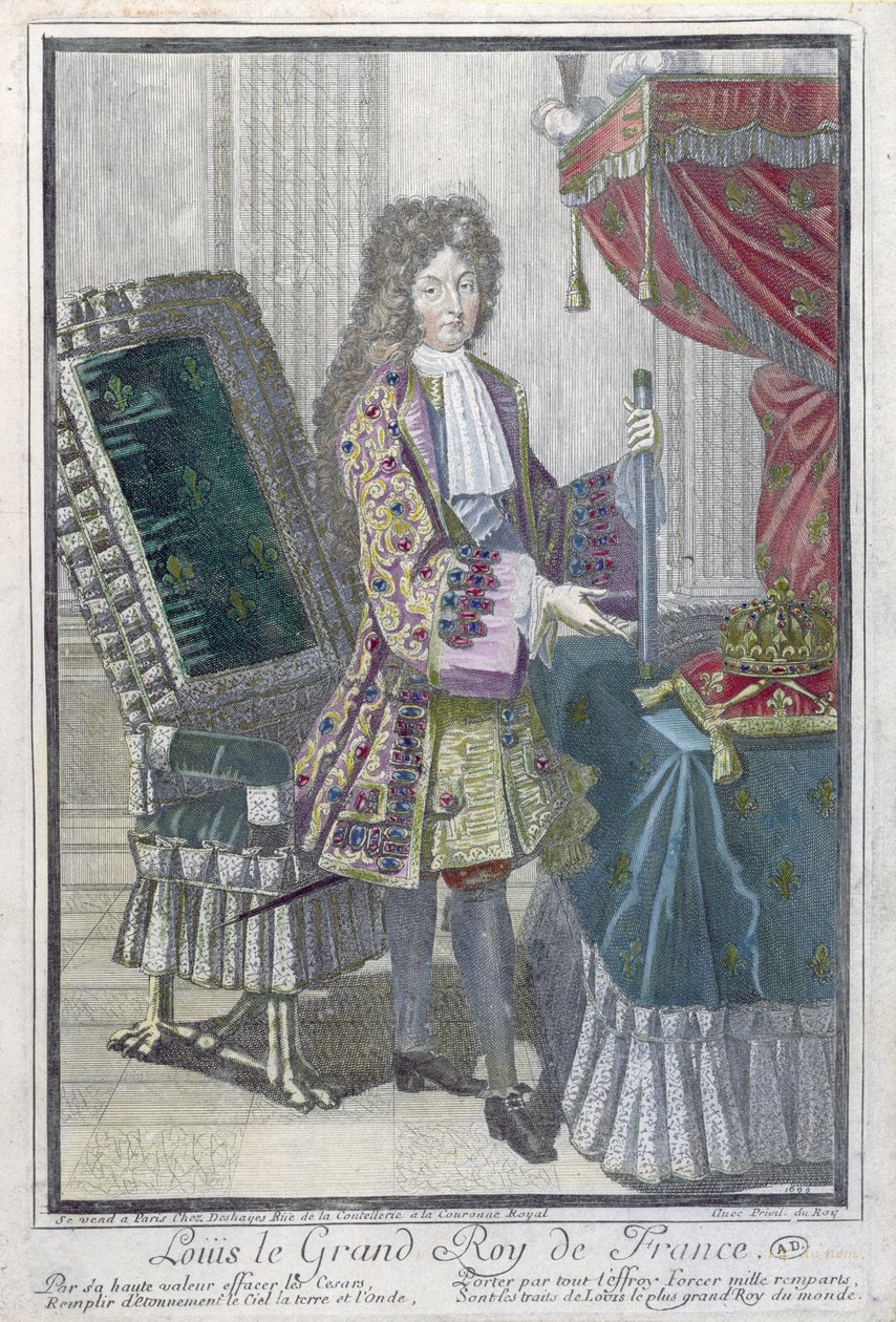 Louis XIV by French School