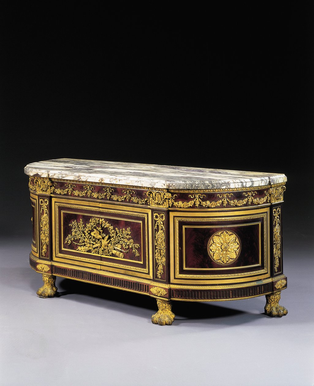 Louis XVI style commode a vantaux by French School