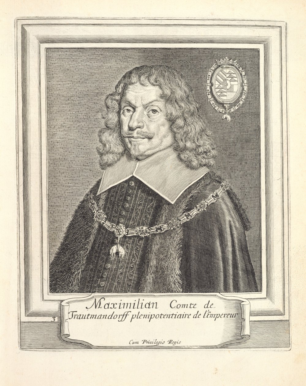 Maximilian von Trauttmansdorf by French School