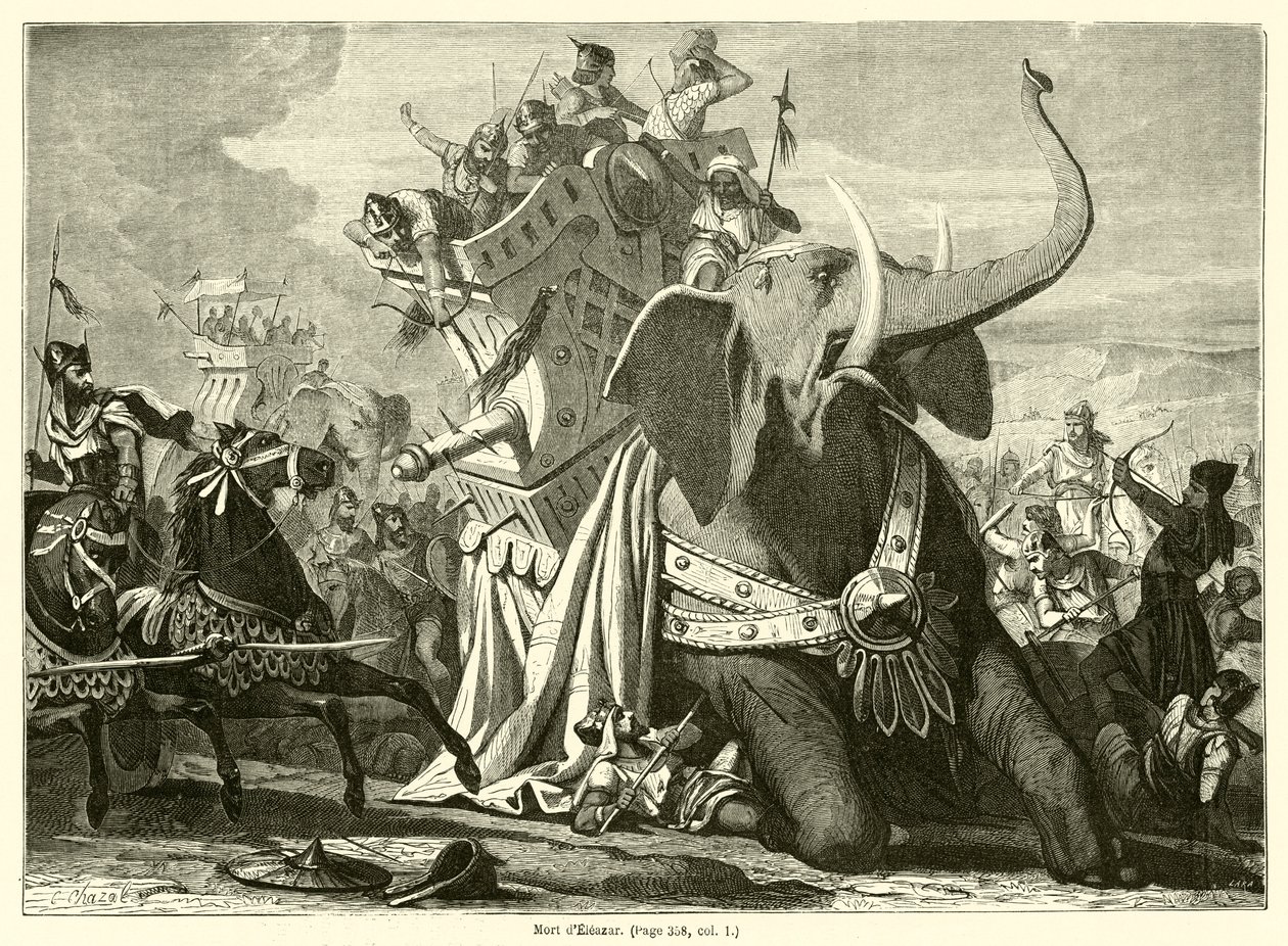 Death of Eleazar by French School