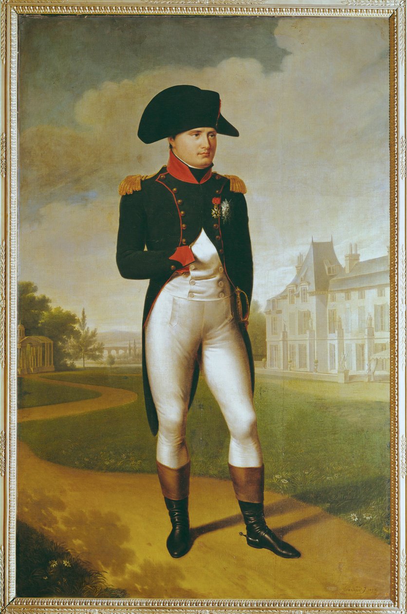 Napoleon I at Malmaison by French School
