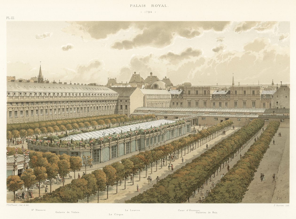 Royal Palace, 1794 by French School