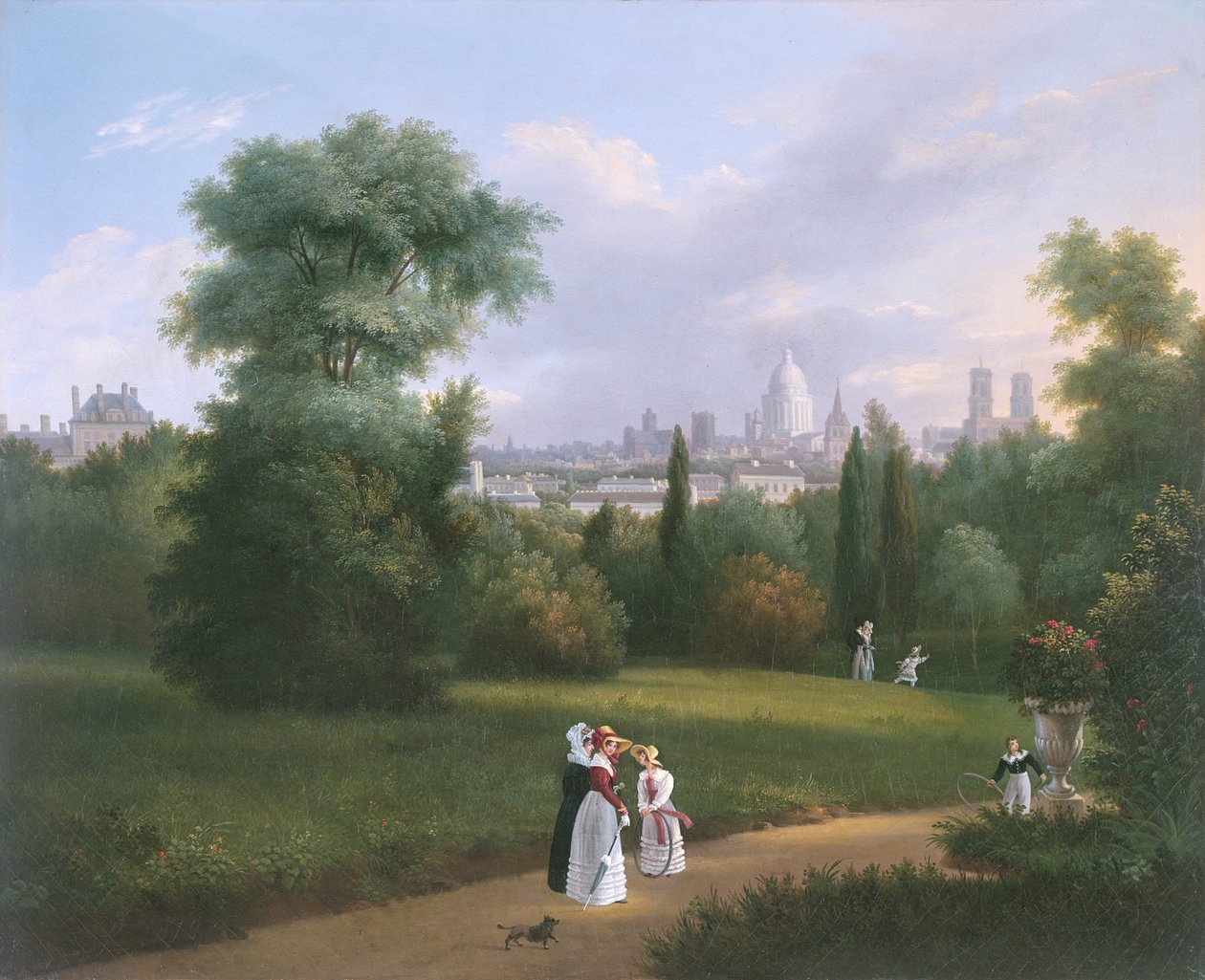 Paris from the Folie-Beaujon, c.1830 by French School