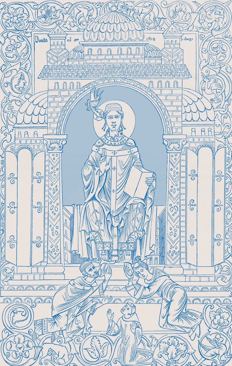 Pope Gregory I by French School