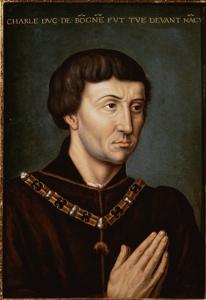 Portrait of Charles the Bold by French School