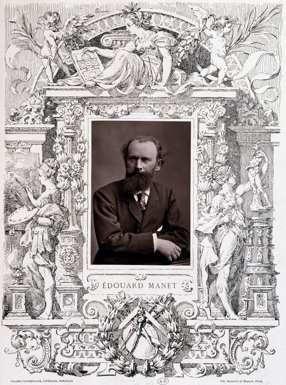 Portrait of Edouard Manet by French School