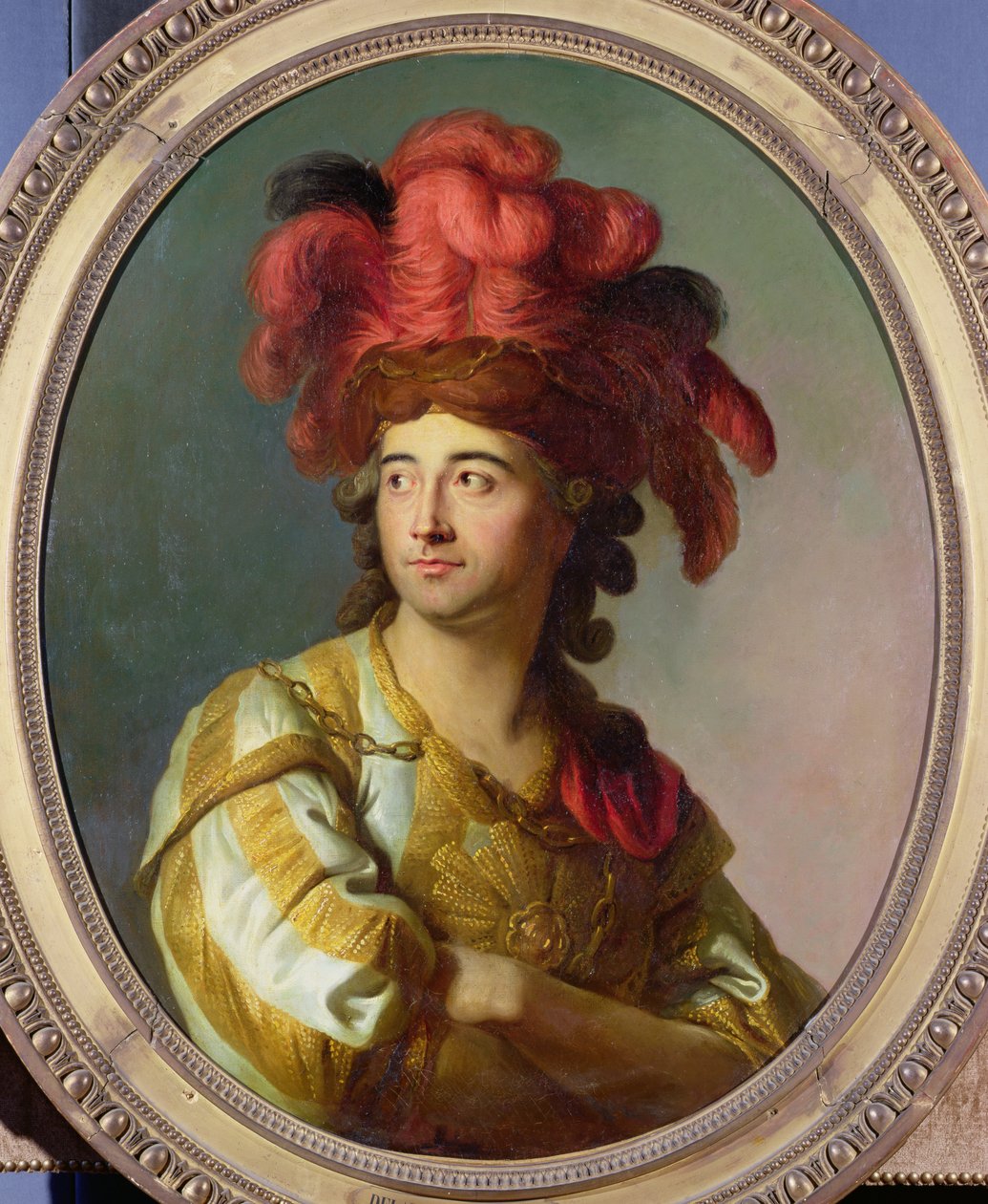 Portrait of Larive by French School