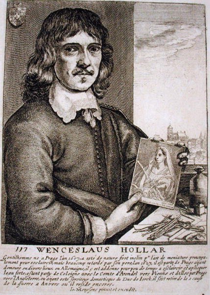 Portrait of Wenceslaus Hollar by French School