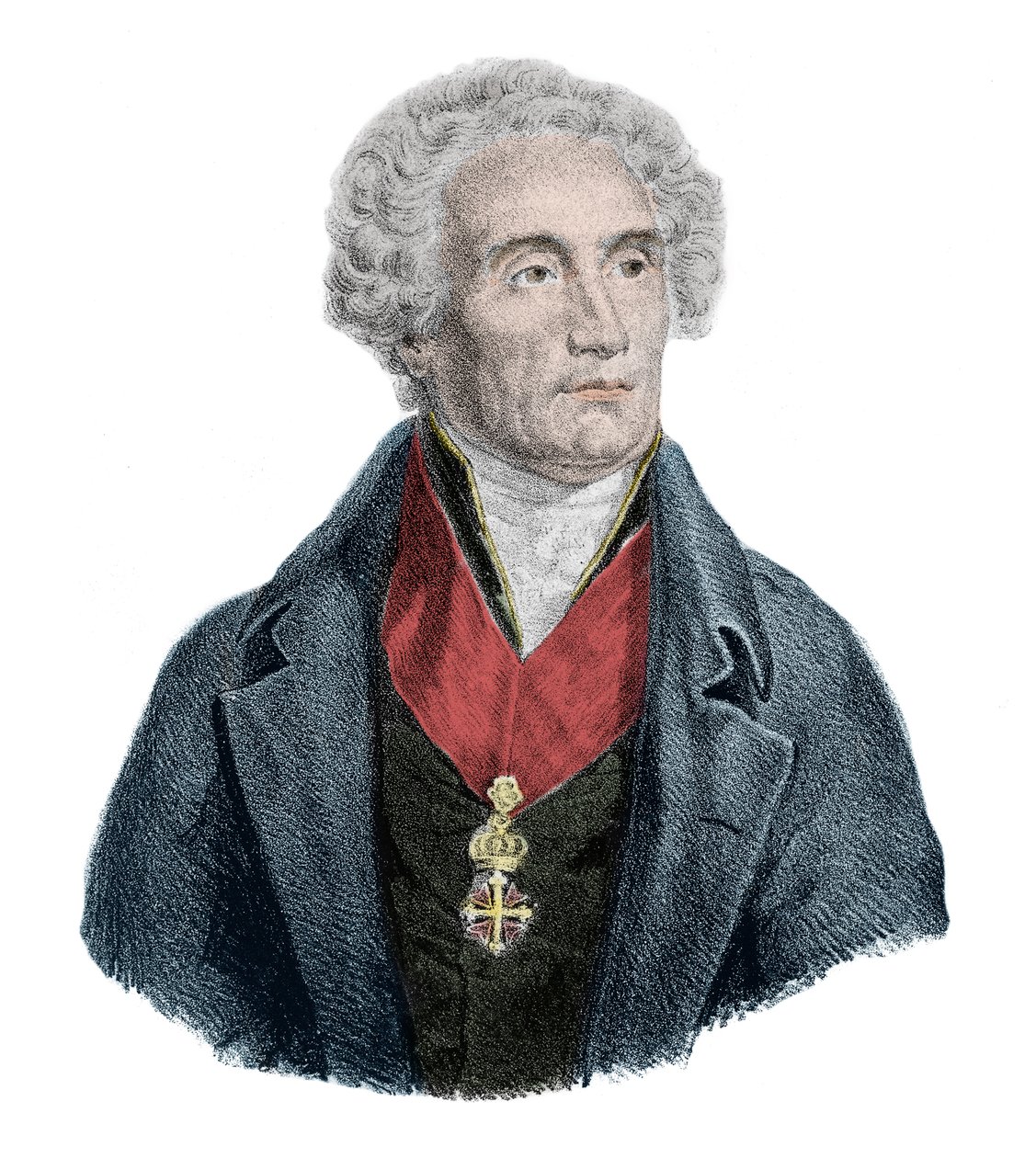 Portrait of Xavier de Maistre by French School