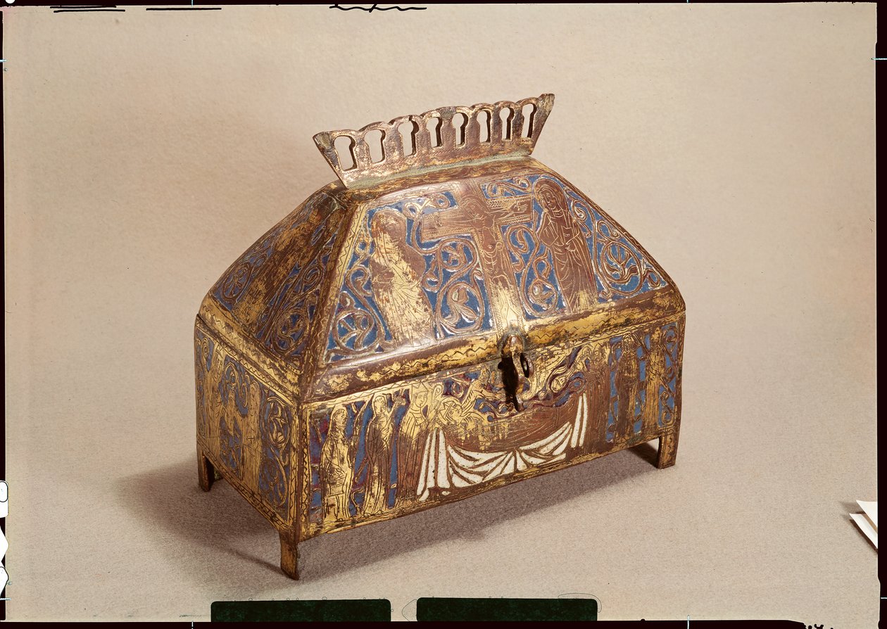 Reliquary of St. Exupere (370-99) by French School