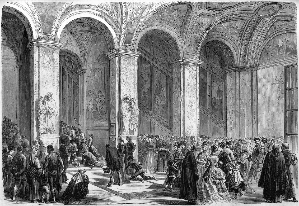 Rome by French School