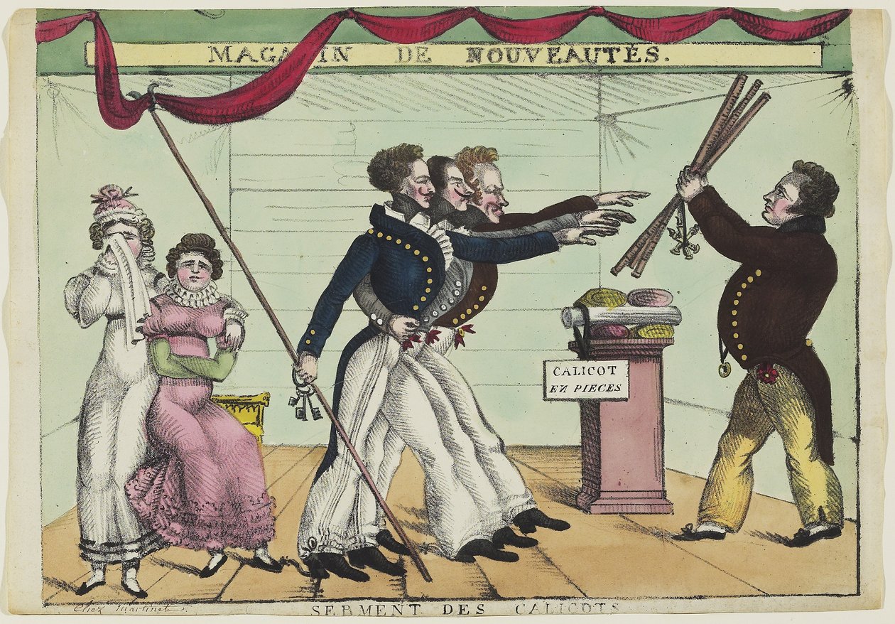 Oath of the Calicots by French School