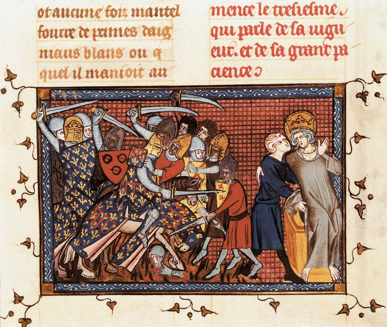 Seventh Crusade by French School