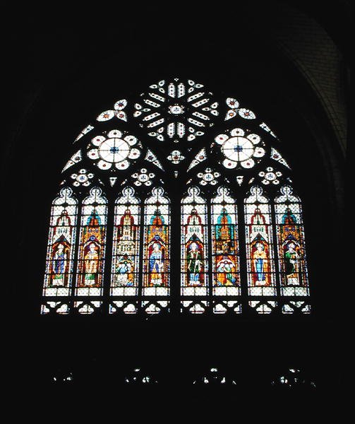 South transept window by French School