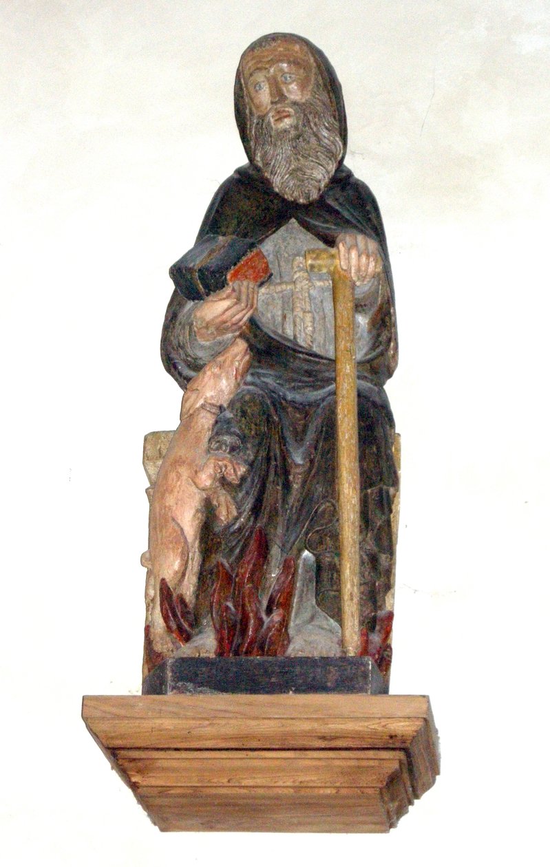 St. Anthony Abbot by French School