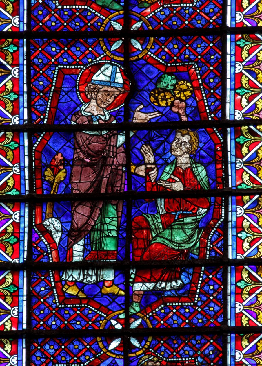 St Martin - Healing the Sick by French School