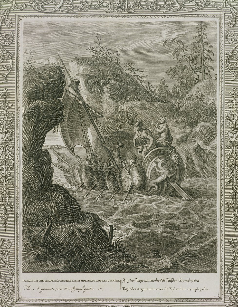 The Argonauts Pass the Symplegades by French School