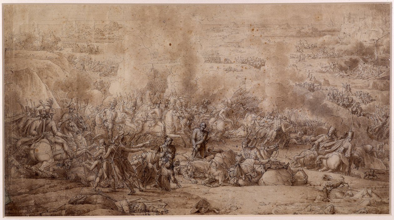 The Battle of Quiberon by French School