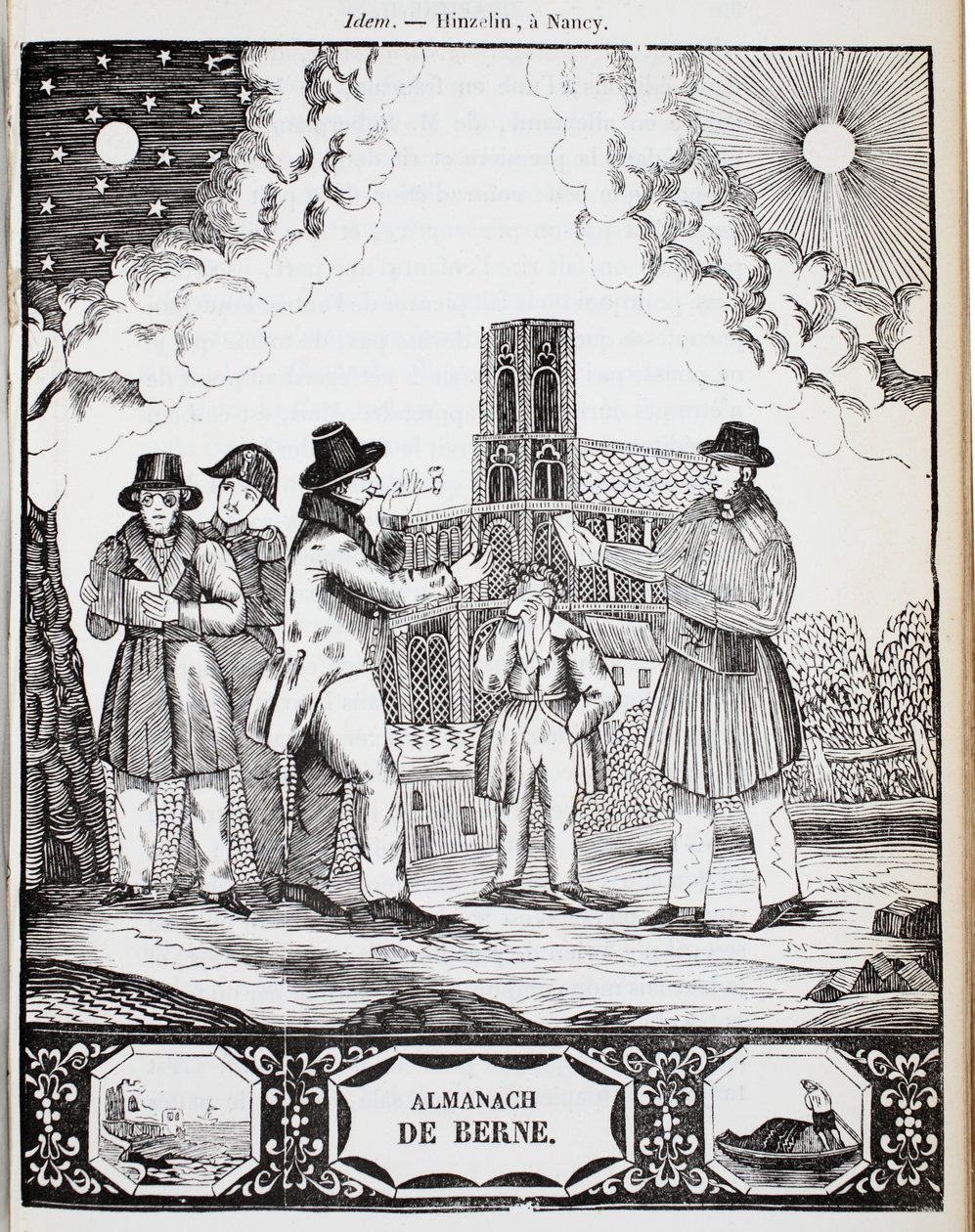 The Bern Messenger by French School