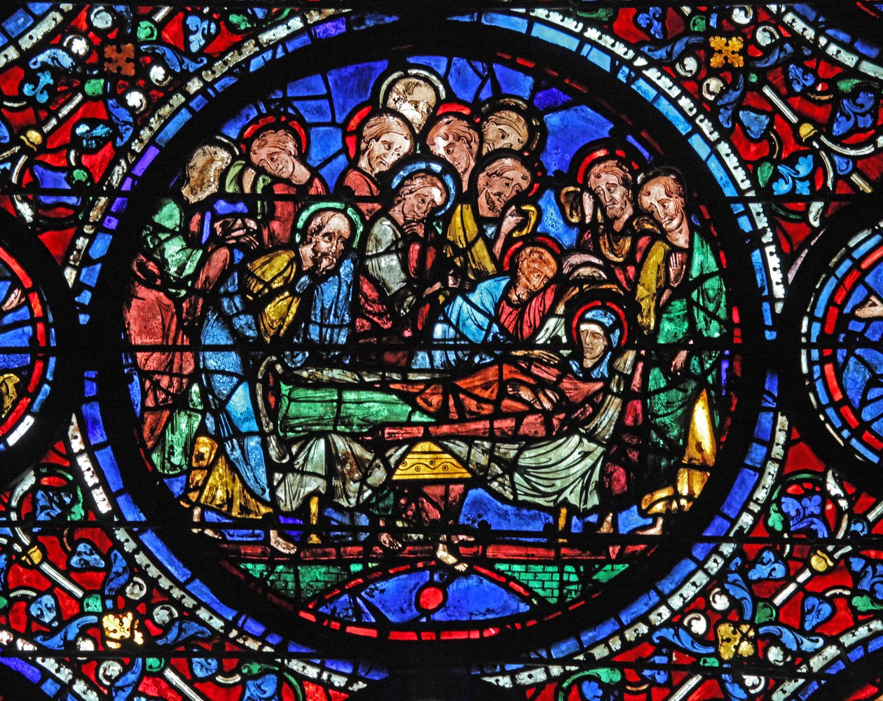 The Death of the Virgin by French School