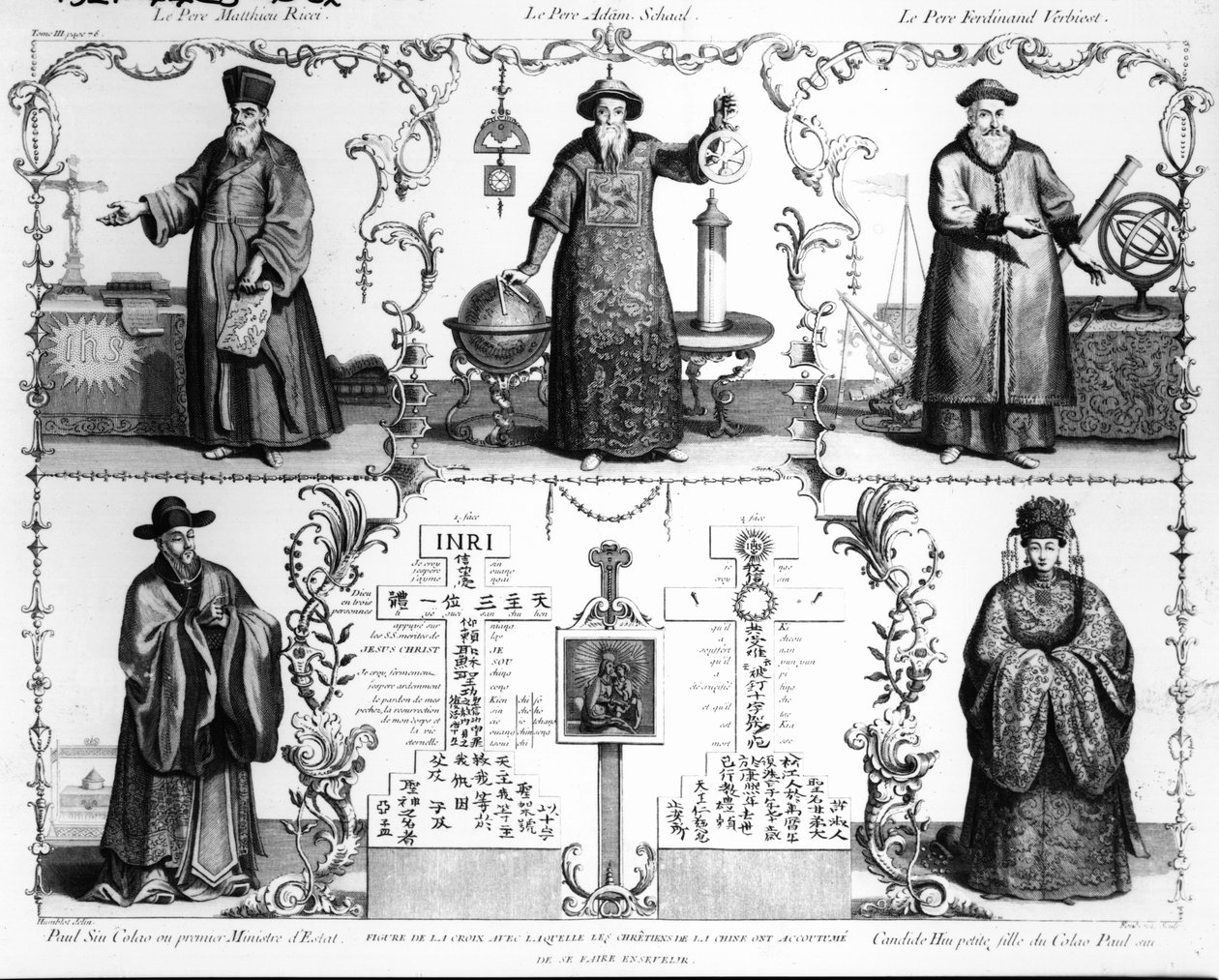 The Jesuits in China by French School