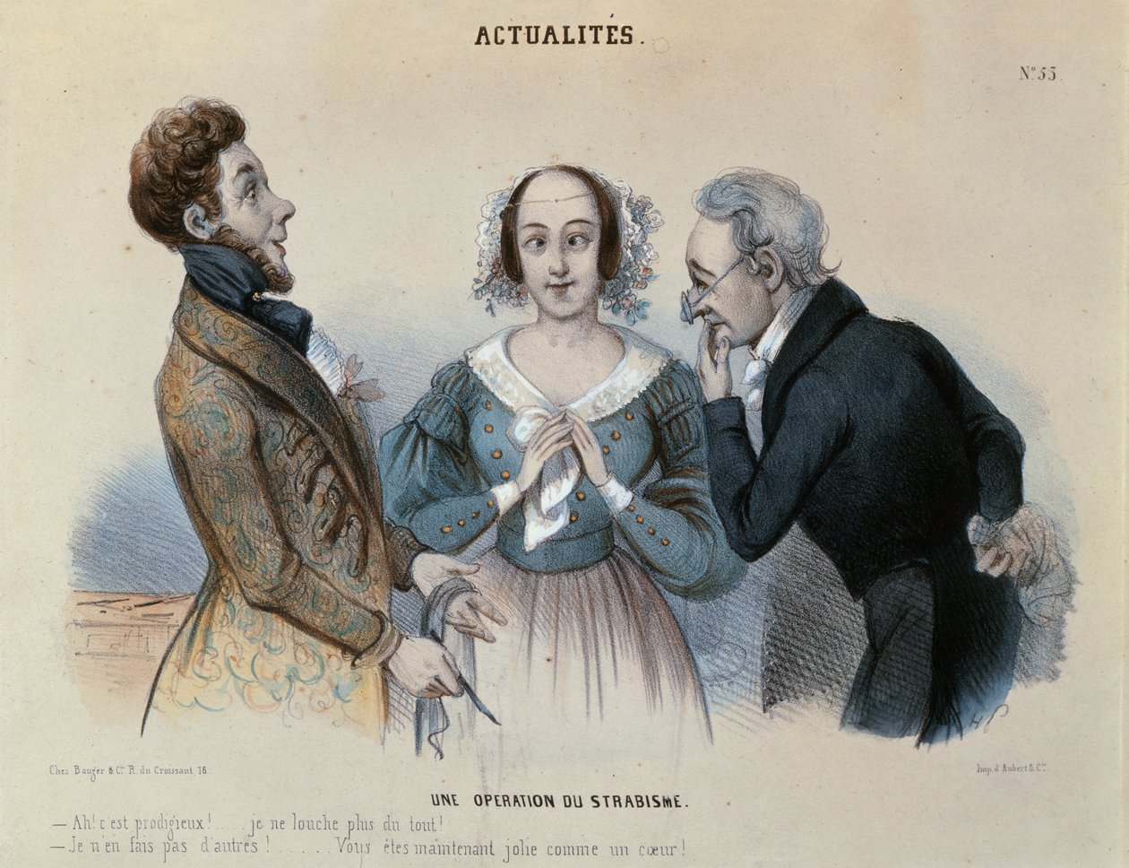 The Squint Operation, c.1840 by French School