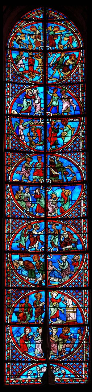 The St. Peter & St. Paul window by French School