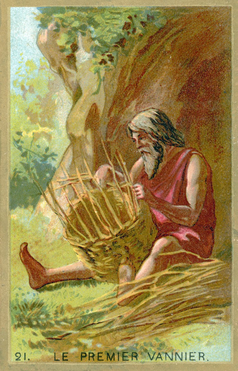 The First Basket-Maker by French School