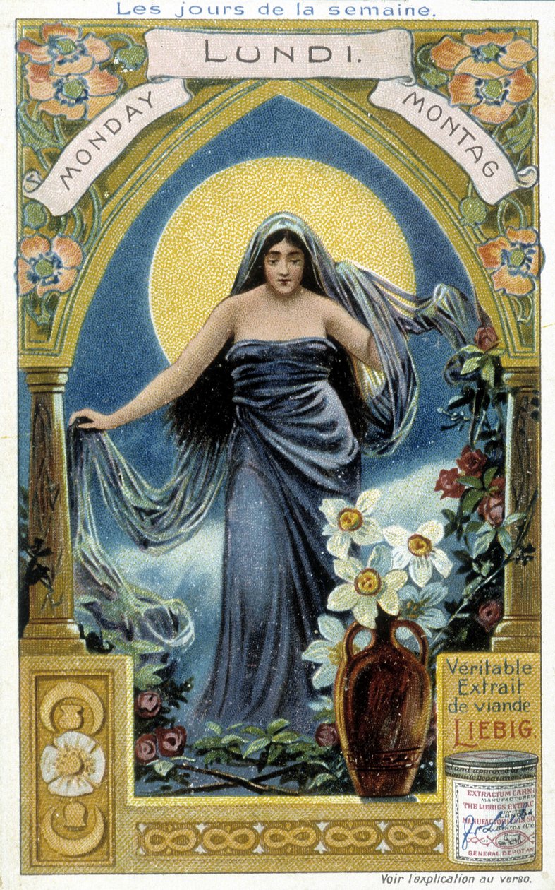 The Moon Embodies Monday by French School