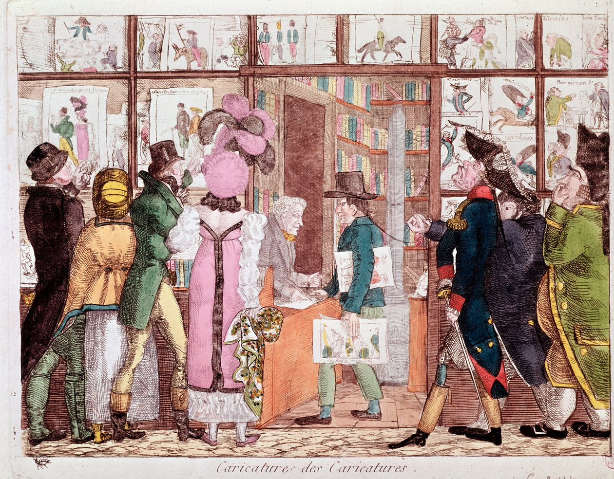 The Prints Market by French School