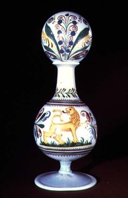 Vase with stopper, early 18th century by French School