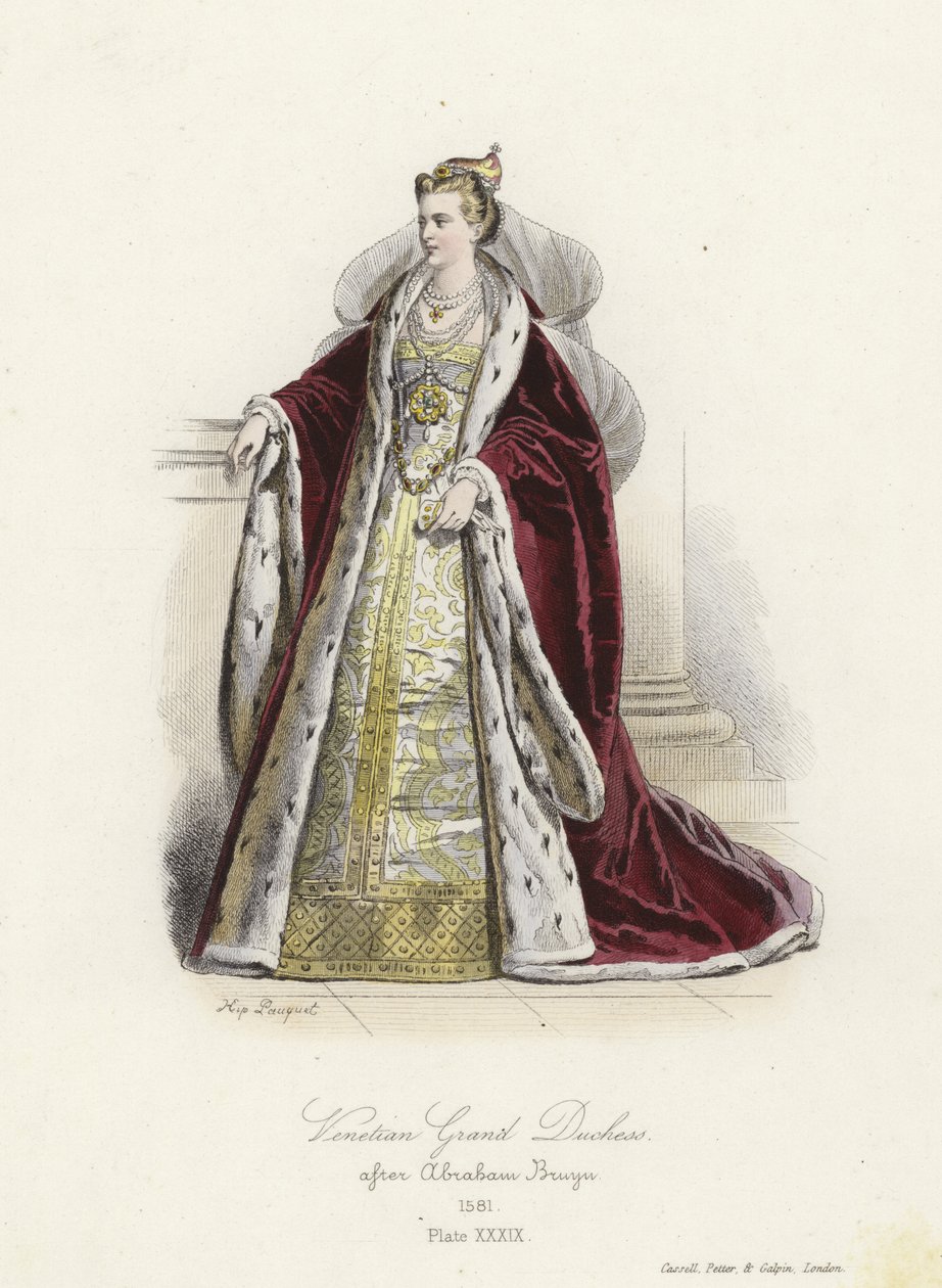 Venetian Grand Duchess by French School