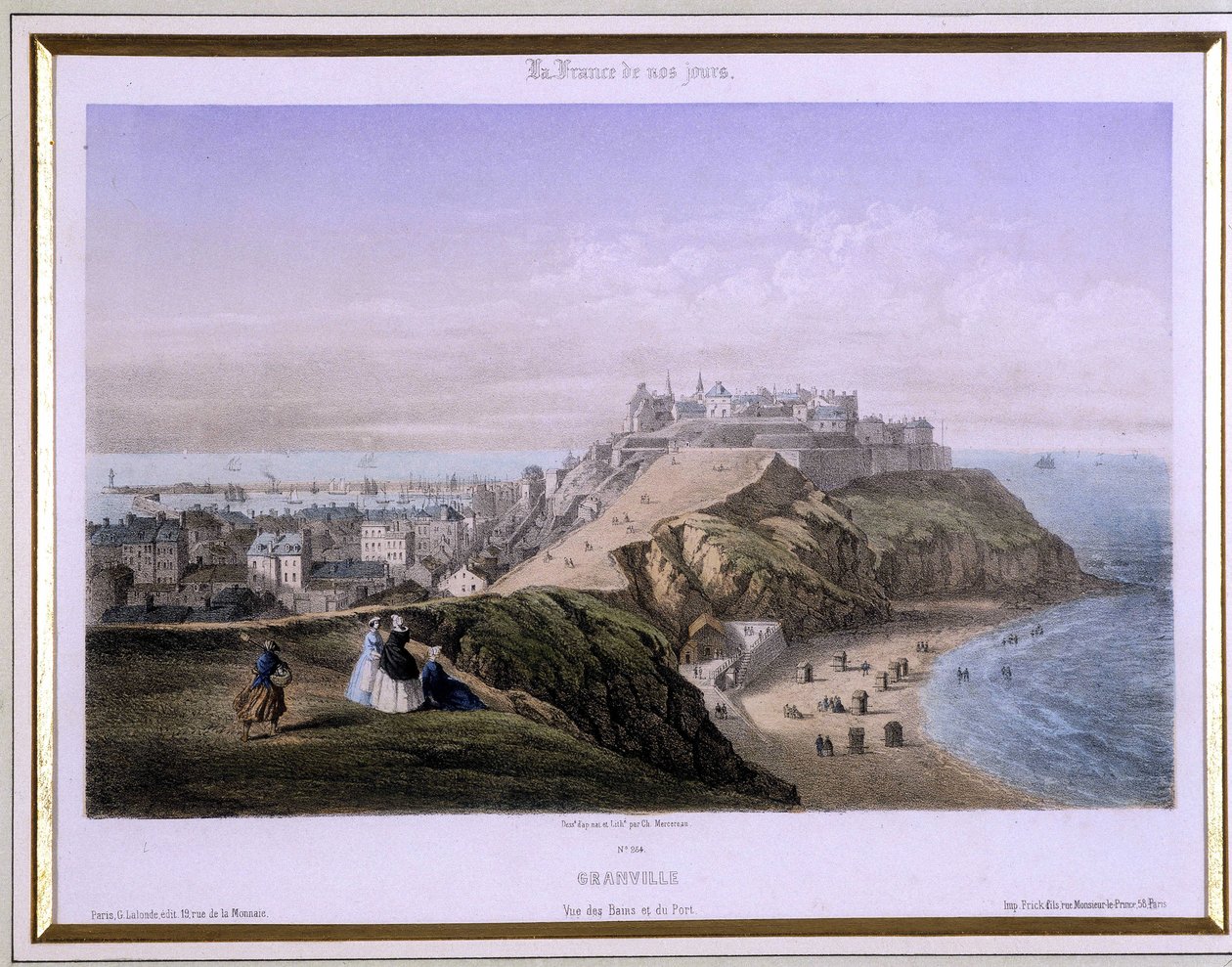 View of Granville by French School