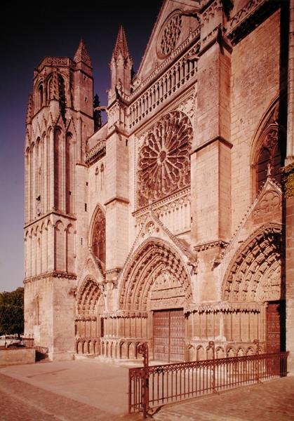 View of the West Facade by French School