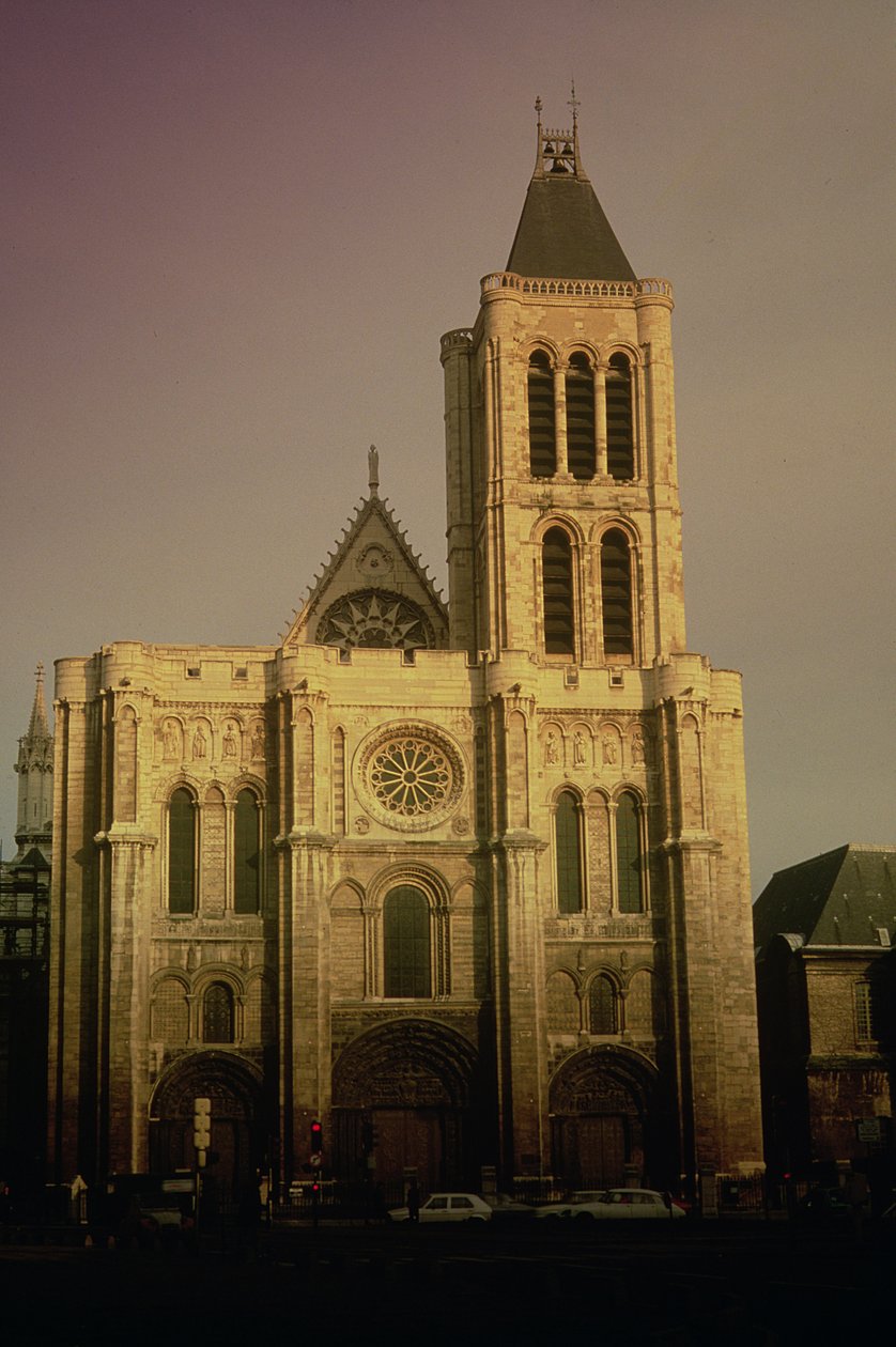 View of the West Facade by French School
