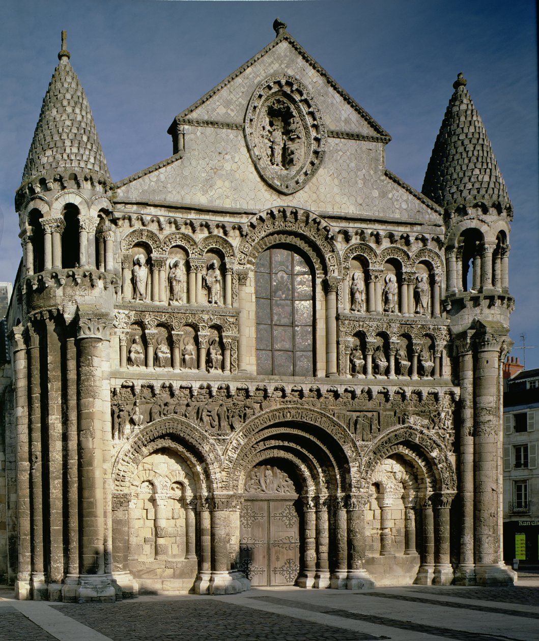 View of the West Front by French School