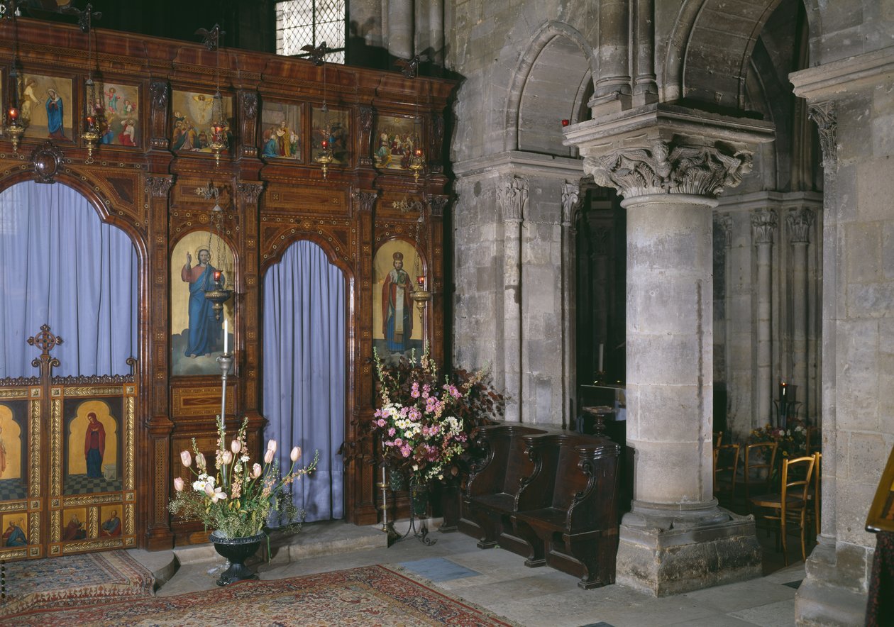 View of the Choir by French School